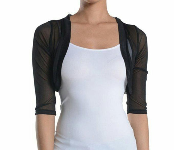 chiffon bolero shrug women cover sheer event dress cardigan