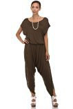 Fashion Secret Women Harem pants Summer Jersey Jumpsuit Romper Overalls - Fashion Secrets