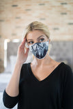 Made In USA Washable Reusable Printed Cotton Face Mouth Cover Mask