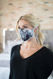 Made In USA Washable Reusable Printed Cotton Face Mouth Cover Mask