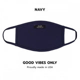 Made in U.S.A 5 Pcs Washable Unisex Fashion Cotton Masks