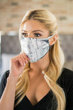 Made In USA Washable Reusable Printed Cotton Face Mouth Cover Mask