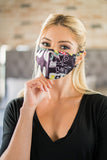 Made In USA Washable Reusable Printed Cotton Face Mouth Cover Mask