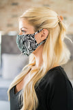Made In USA Washable Reusable Printed Cotton Face Mouth Cover Mask