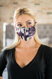Made In USA Washable Reusable Printed Cotton Face Mouth Cover Mask