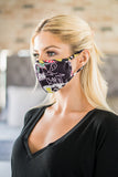 Made In USA Washable Reusable Printed Cotton Face Mouth Cover Mask