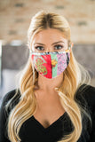 Made In USA Washable Reusable Printed Cotton Face Mouth Cover Mask