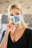 Made In USA Washable Reusable Printed Cotton Face Mouth Cover Mask