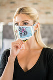 Made In USA Washable Reusable Printed Cotton Face Mouth Cover Mask