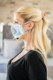 Made In USA Washable Reusable Printed Cotton Face Mouth Cover Mask