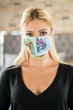 Made In USA Washable Reusable Printed Cotton Face Mouth Cover Mask