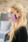 Made In USA Washable Reusable Printed Cotton Face Mouth Cover Mask