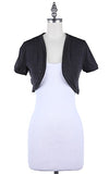 Fashion Secrets Juniors Cotton Bolero Shrug Cropped Cardigan