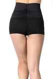 Fashion Secerts bengaline high waist 3 button / Elastic Waist back short