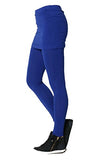 Fashion Secrets Women`s Mini Skirt Layered Legging