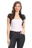black cropped cardigan 