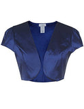 mother of bride navy bolero shrug jacket