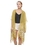 Fashion Secrets Embroidery Beach Swimsuit Cover up