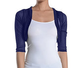 navy bolero shrug cardigan