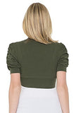 Fashion Secrets Juniors Bolero Shrug Short Cardigan in Colors - Fashion Secrets