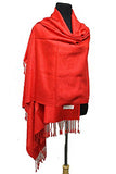 Fashion Secrets Women Paisley Pashmina Silk Solid Long Soft Scarf Wrap Shawl