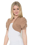 Fashion Secrets Juniors Bolero Shrug Short Cardigan in Colors - Fashion Secrets