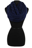 Fashison Secerts Cable Knit Infinity Wool Neck Warmer Shawl Wraps Scarf