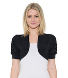 Fashion Secrets Juniors Bolero Shrug Short Cardigan in Colors - Fashion Secrets