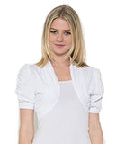 Fashion Secrets Juniors Bolero Shrug Short Cardigan in Colors - Fashion Secrets