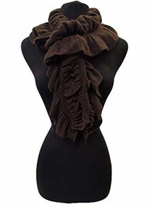 Fashion Secrets Women Cold Weather Neck Warmer Scarf Shawl Wrap Edgy Elastic