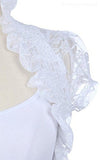 New Short Sleeve Lace Bolero Shrug Cardigan - Fashion Secrets