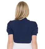 Fashion Secrets Juniors Bolero Shrug Short Cardigan in Colors - Fashion Secrets