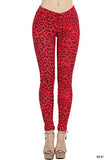 Fashion Secrets Women`s Leopard Cheetah Animal Print Slim Pants