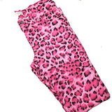 Fashion Secrets Women`s Leopard Cheetah Animal Print Slim Pants