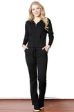 Fashion Secrets Women`s Cotton French Terry Lycra Lounge Jog Set,Track Suit