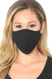 Lace Contrast 4x-Layered Filter Washable Face Mask